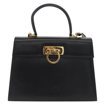 Salvatore Ferragamo Convertible Top Handle Leather, Multicolour, Leather, Handbag