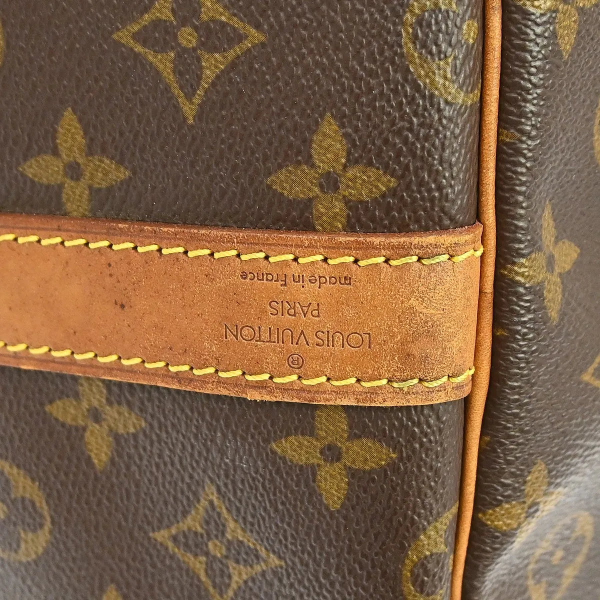 Louis Vuitton Keepall Bandouliere Monogram Canvas, Brown, Canvas, Travel Bag