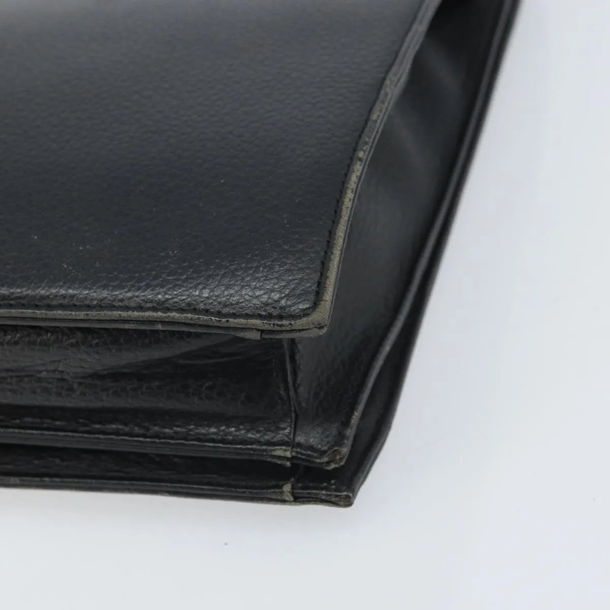 Burberry Vintage Leather, Black, Leather, Briefcase