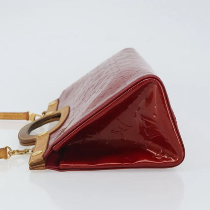 Louis Vuitton Roxbury Drive Monogram Vernis, Red, Patent Leather, Handbag