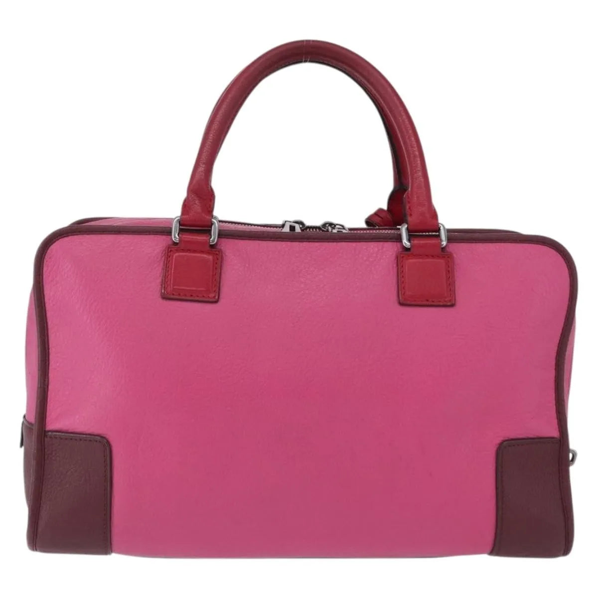 Loewe Amazona Leather, Pink, Leather, Handbag
