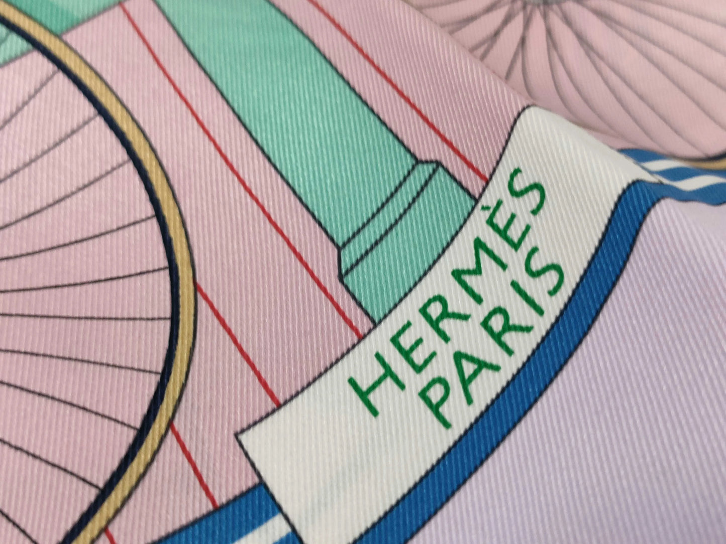 Hermes Carré 70 Silk, Pink, Silk, Scarf