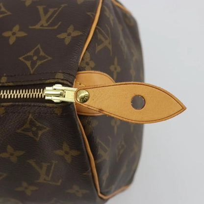 Louis Vuitton Speedy Monogram Canvas, Brown, Canvas, Handbag