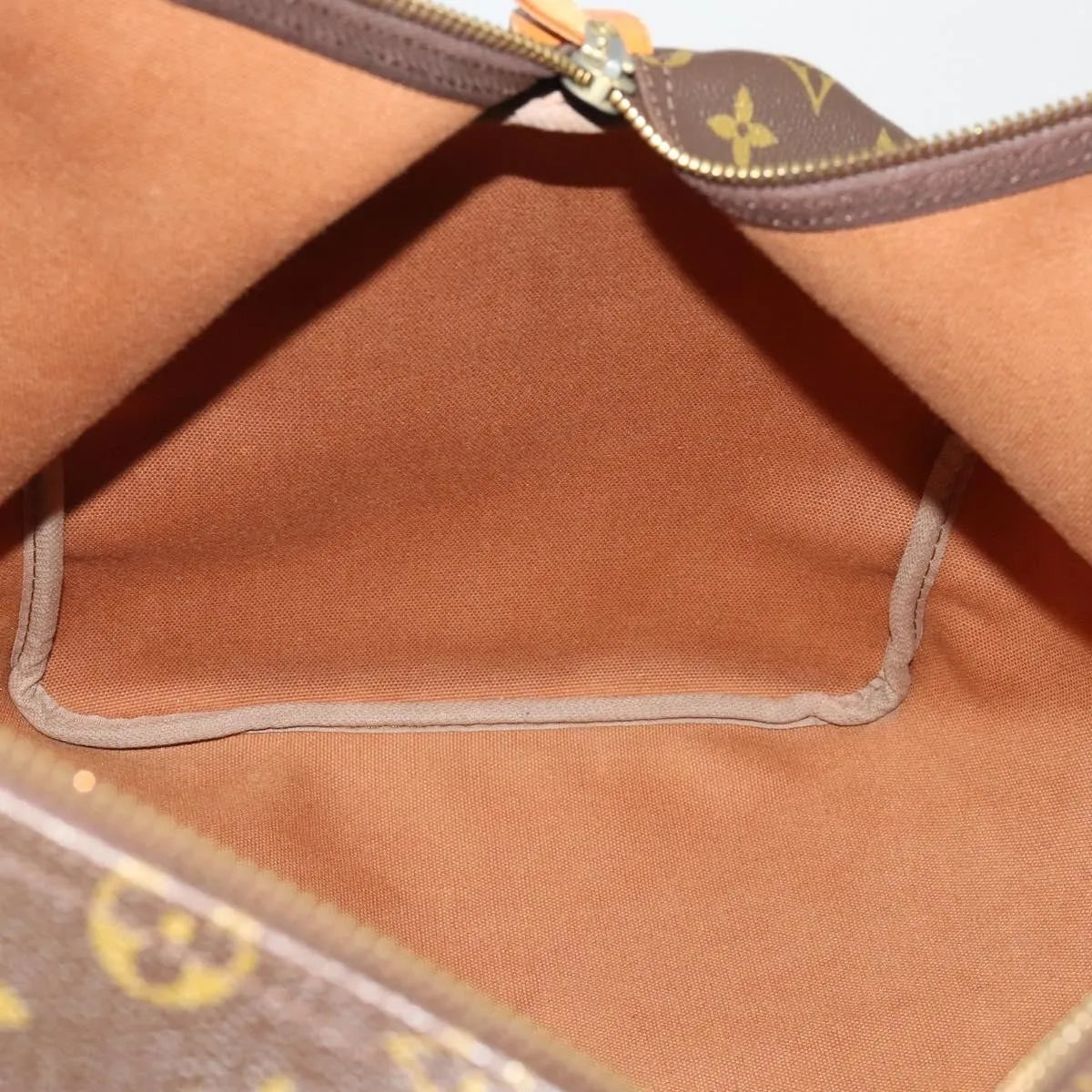 Louis Vuitton Keepall Monogram Canvas, Brown, Canvas, Travel Bag