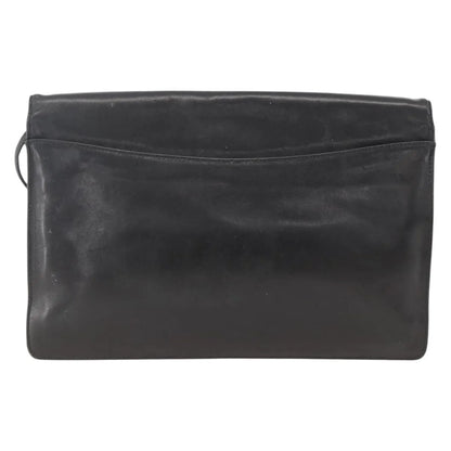 Givenchy Vintage 4G Leather, Black, Leather, Shoulder Bag