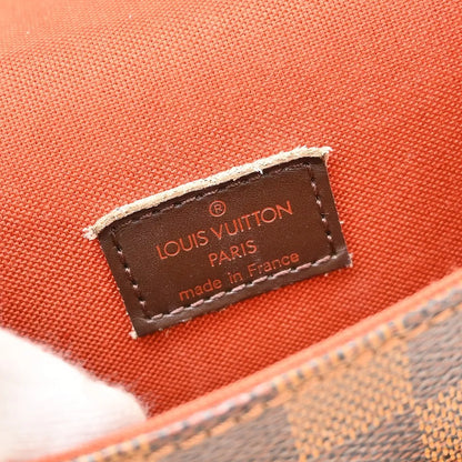 Louis Vuitton Portobello Messenger Damier, Brown, Canvas, Shoulder Bag