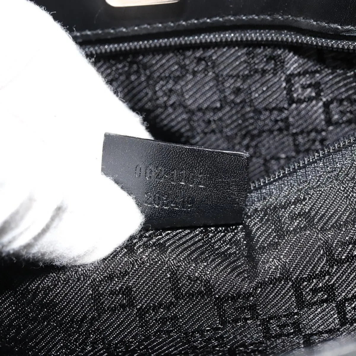 Gucci Vintage tote Leather, Black, Leather, Tote Bag
