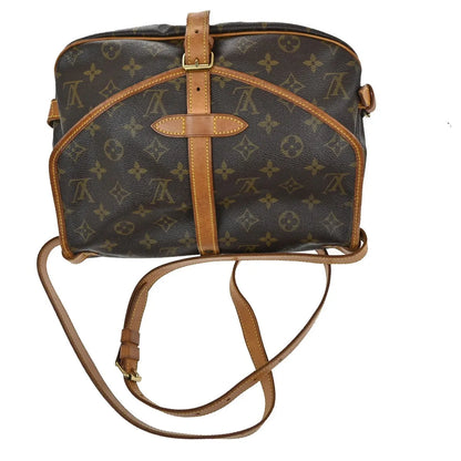 Louis Vuitton Saumur Monogram Canvas, Brown, Canvas, Shoulder Bag