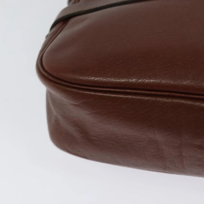 Christian Dior Vintage Leather, Brown, Leather, Shoulder Bag