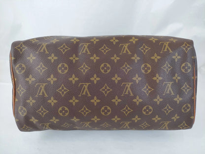 Louis Vuitton Speedy Monogram Canvas, Brown, Canvas, Handbag