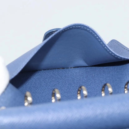 Louis Vuitton Agenda Cover Epi, Blue, Leather, Clutch