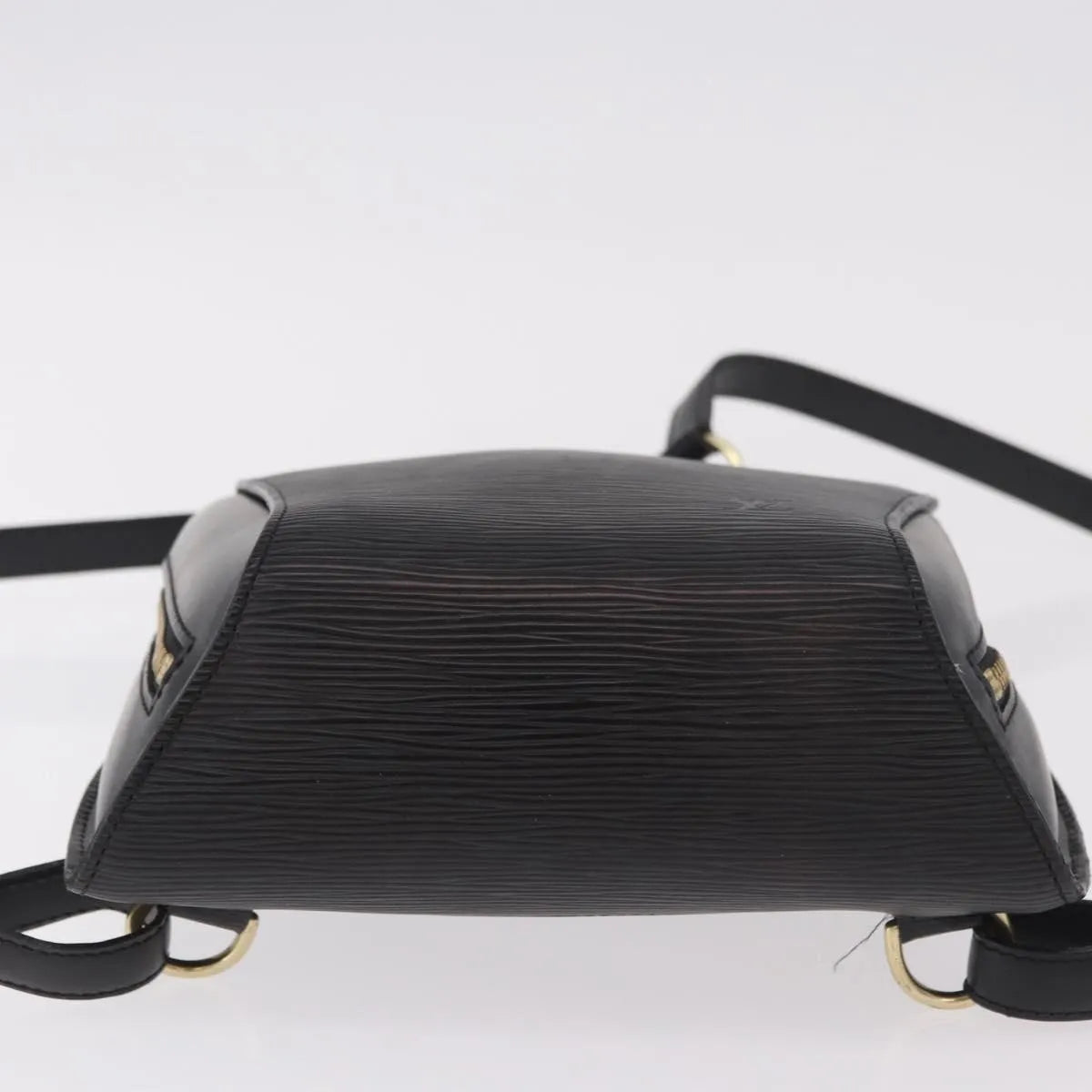 Louis Vuitton Mabillon Epi Leather, Black, Leather, Backpack