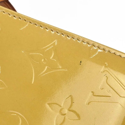 Louis Vuitton Lexington Pochette Monogram Vernis, Beige, Patent Leather, Clutch
