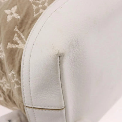 Louis Vuitton Besace Handbag Monogram Sabbia, Beige, Canvas, Shoulder Bag