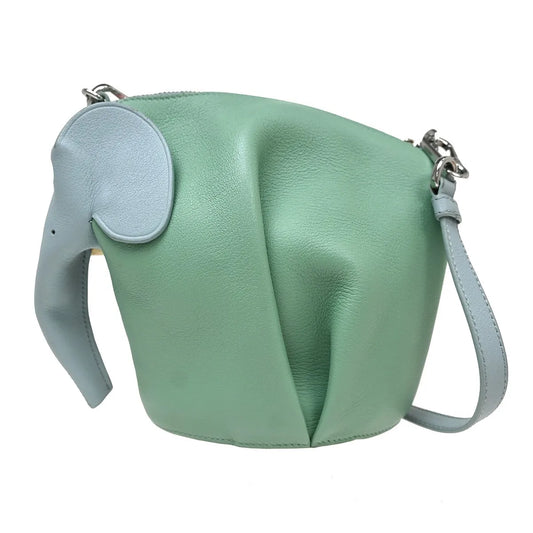 Loewe Elephant Leather, Multicolour, Leather, Shoulder Bag