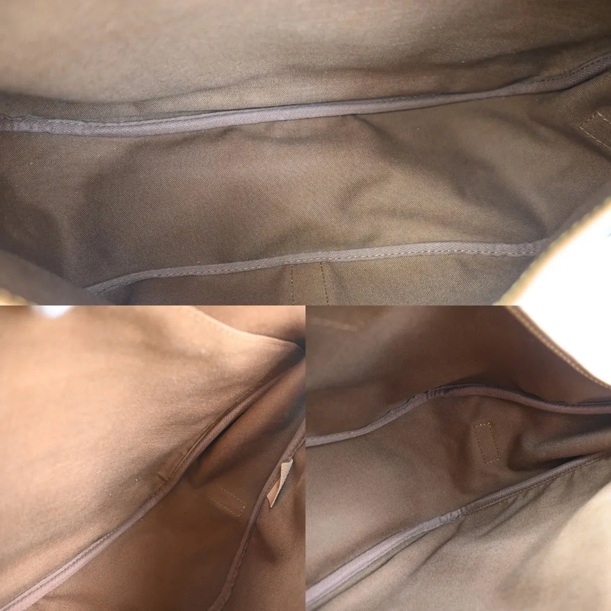 Louis Vuitton Saumur Monogram Canvas, Brown, Canvas, Shoulder Bag