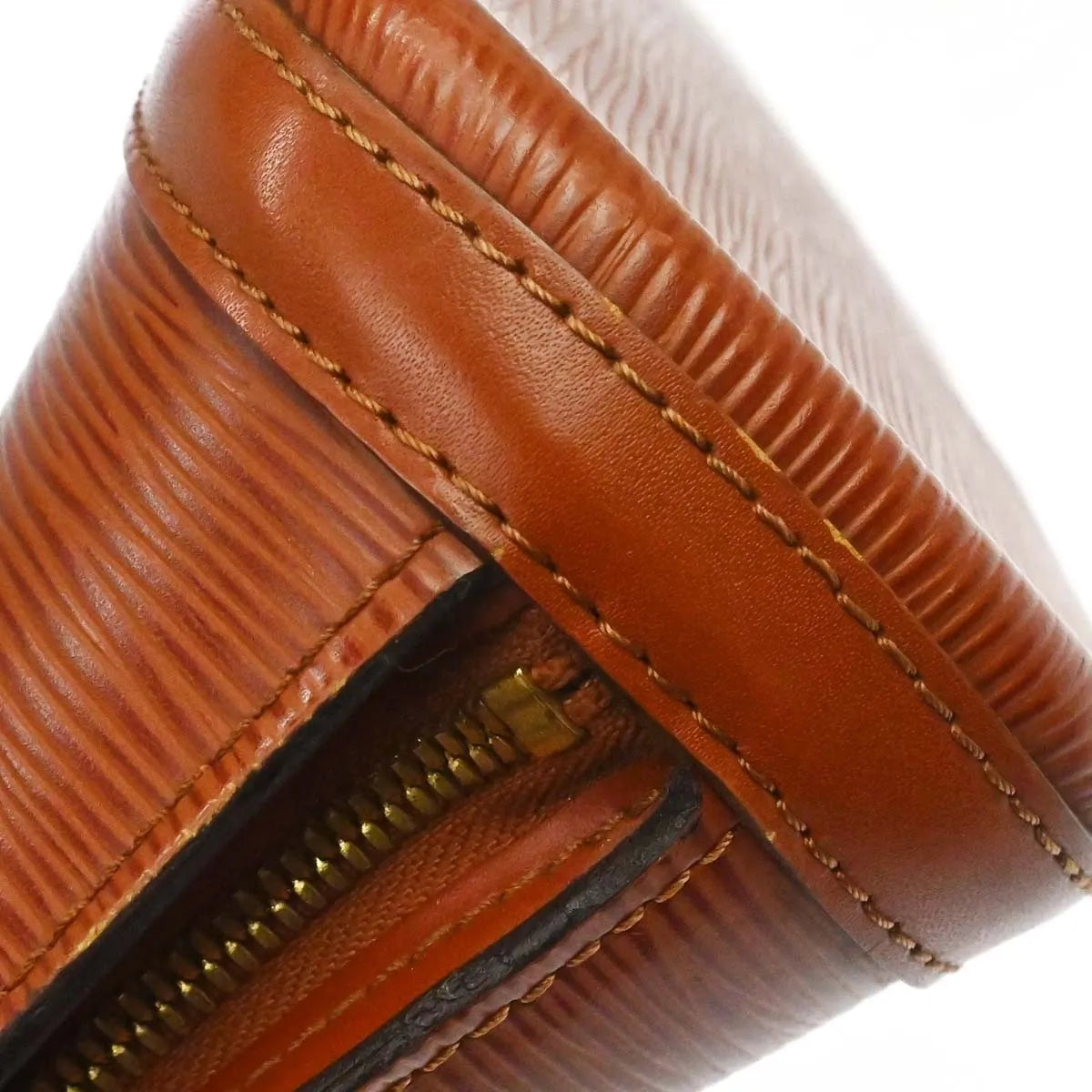 Louis Vuitton Lussac Epi Leather, Brown, Leather, Shoulder Bag