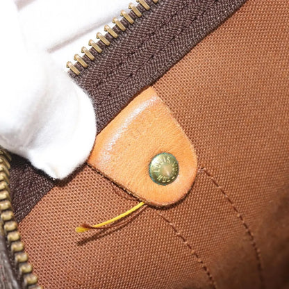 Louis Vuitton Keepall Bandoulière Monogram, Brown, Canvas, Travel Bag
