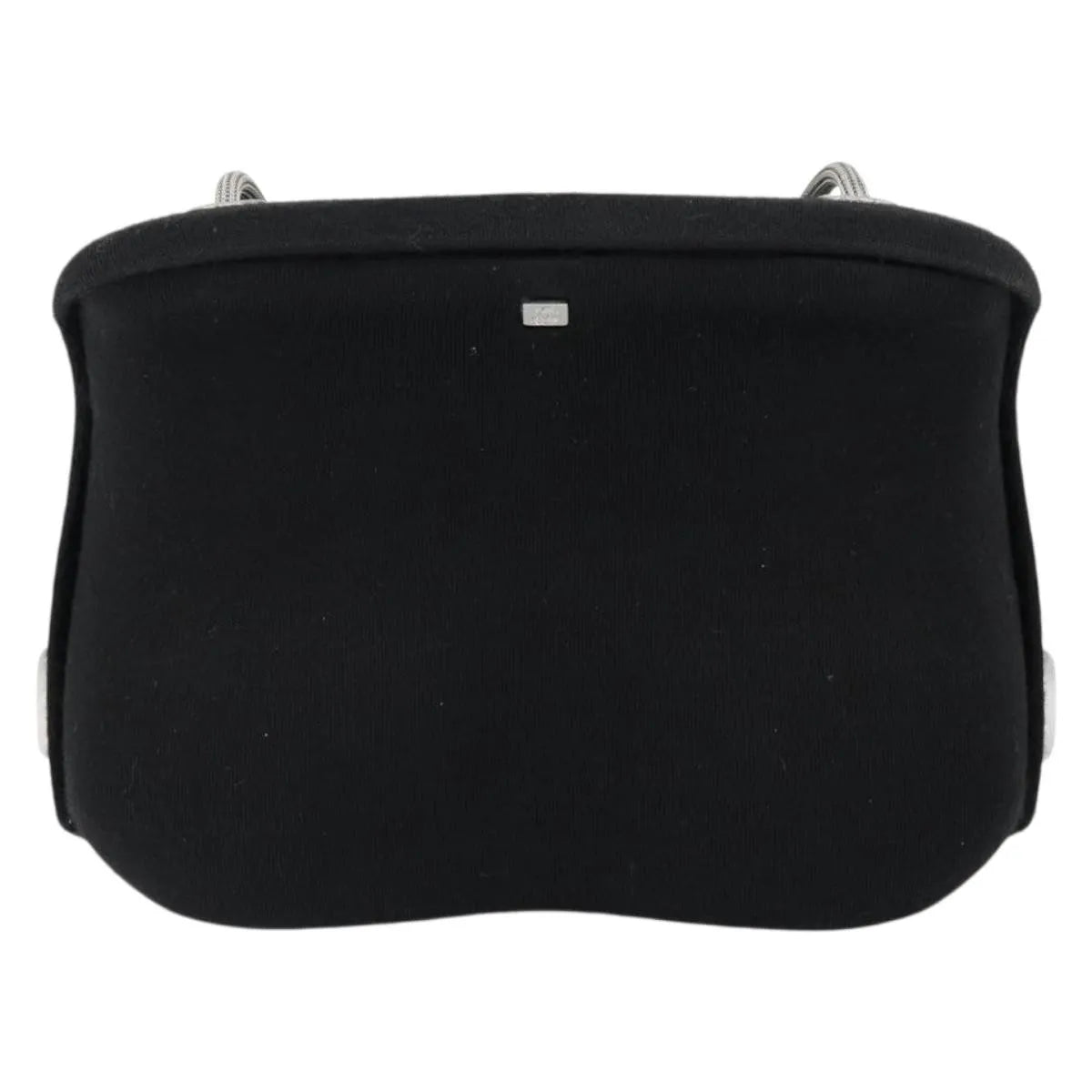 Chanel Millennium Jersey, Black, Cotton, Shoulder Bag