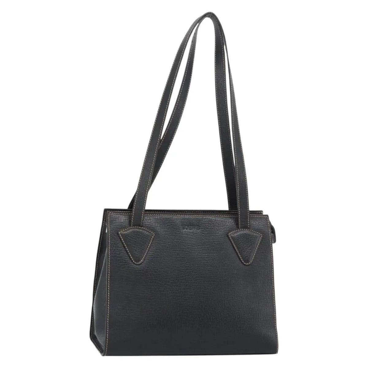 Loewe Vintage Leather, Black, Leather, Tote Bag