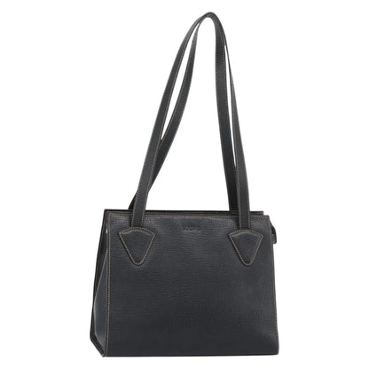 Loewe Vintage Leather, Black, Leather, Tote Bag