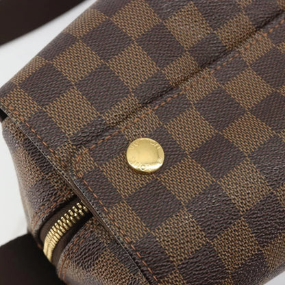 Louis Vuitton Naviglio Damier, Brown, Canvas, Shoulder Bag