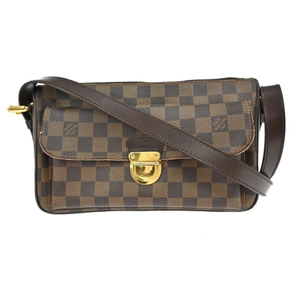 Louis Vuitton Ravello Damier Azur, Brown, Canvas, Shoulder Bag