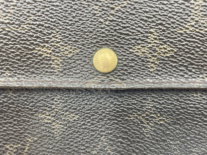 Louis Vuitton Emilie Monogram Canvas, Brown, Canvas, Wallet