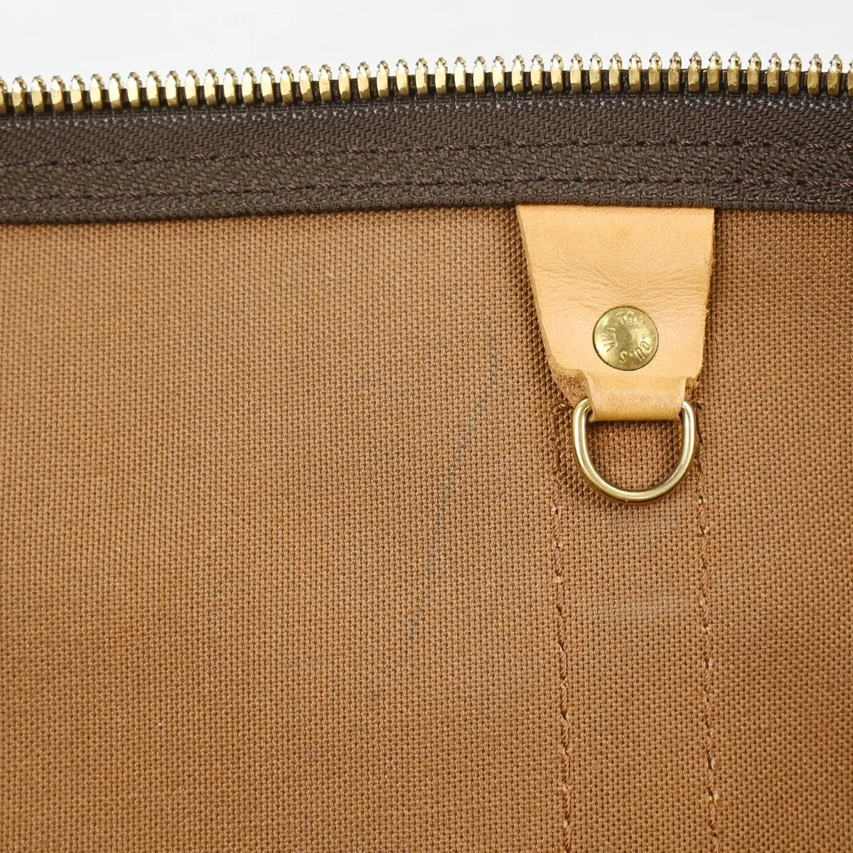 Louis Vuitton Keepall Monogram Canvas, Brown, Canvas, Travel Bag