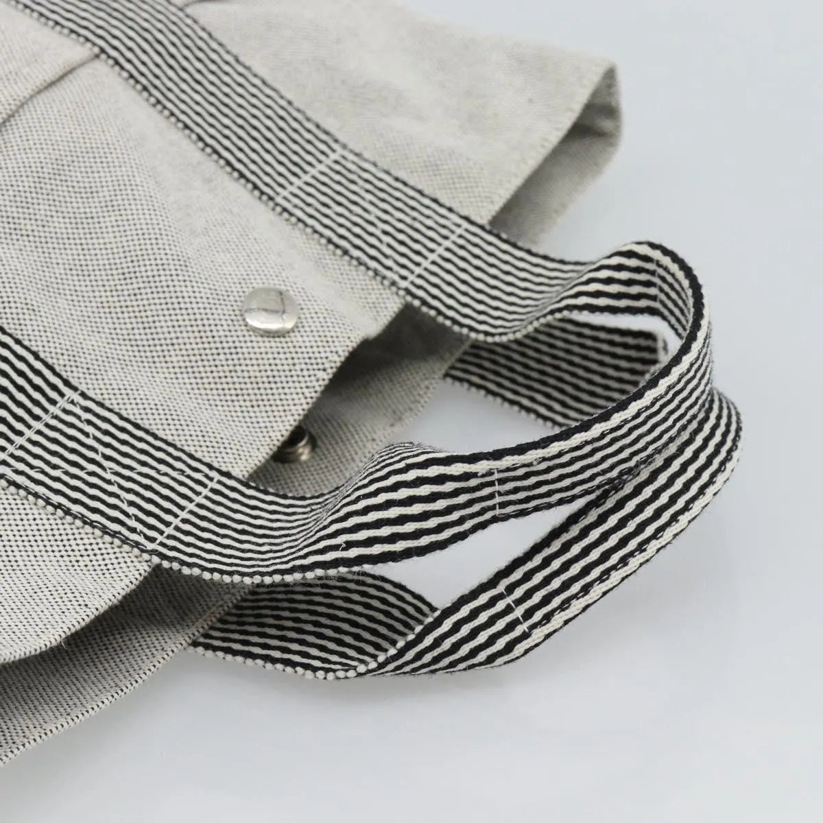 Hermes Fourre-tout Herline Fourre-tout Herline, Gray, Canvas, Tote Bag