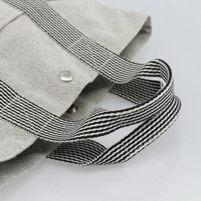 Hermes Fourre-tout Herline Fourre-tout Herline, Gray, Canvas, Tote Bag