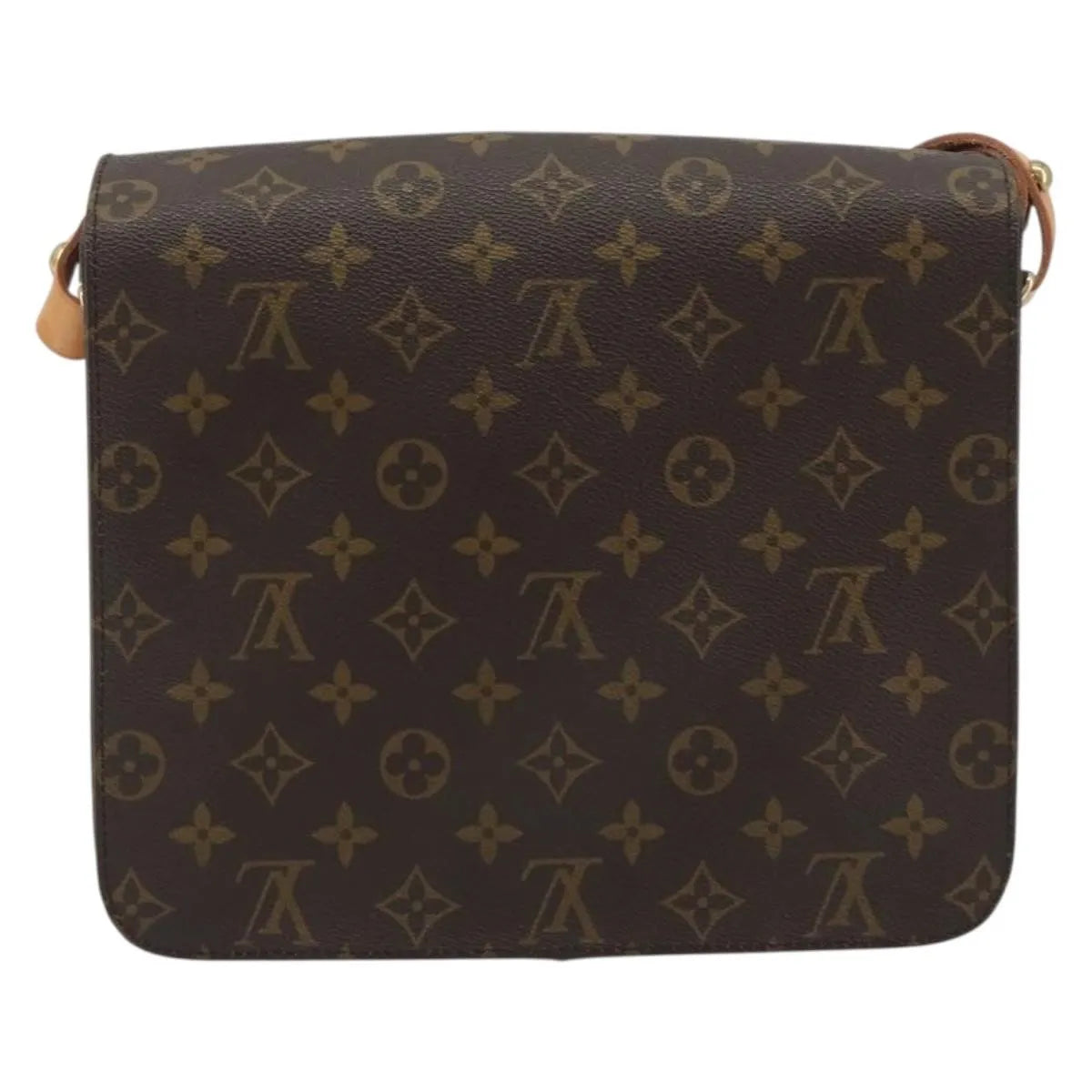 Louis Vuitton Cartouchiere Monogram Canvas, Brown, Canvas, Shoulder Bag