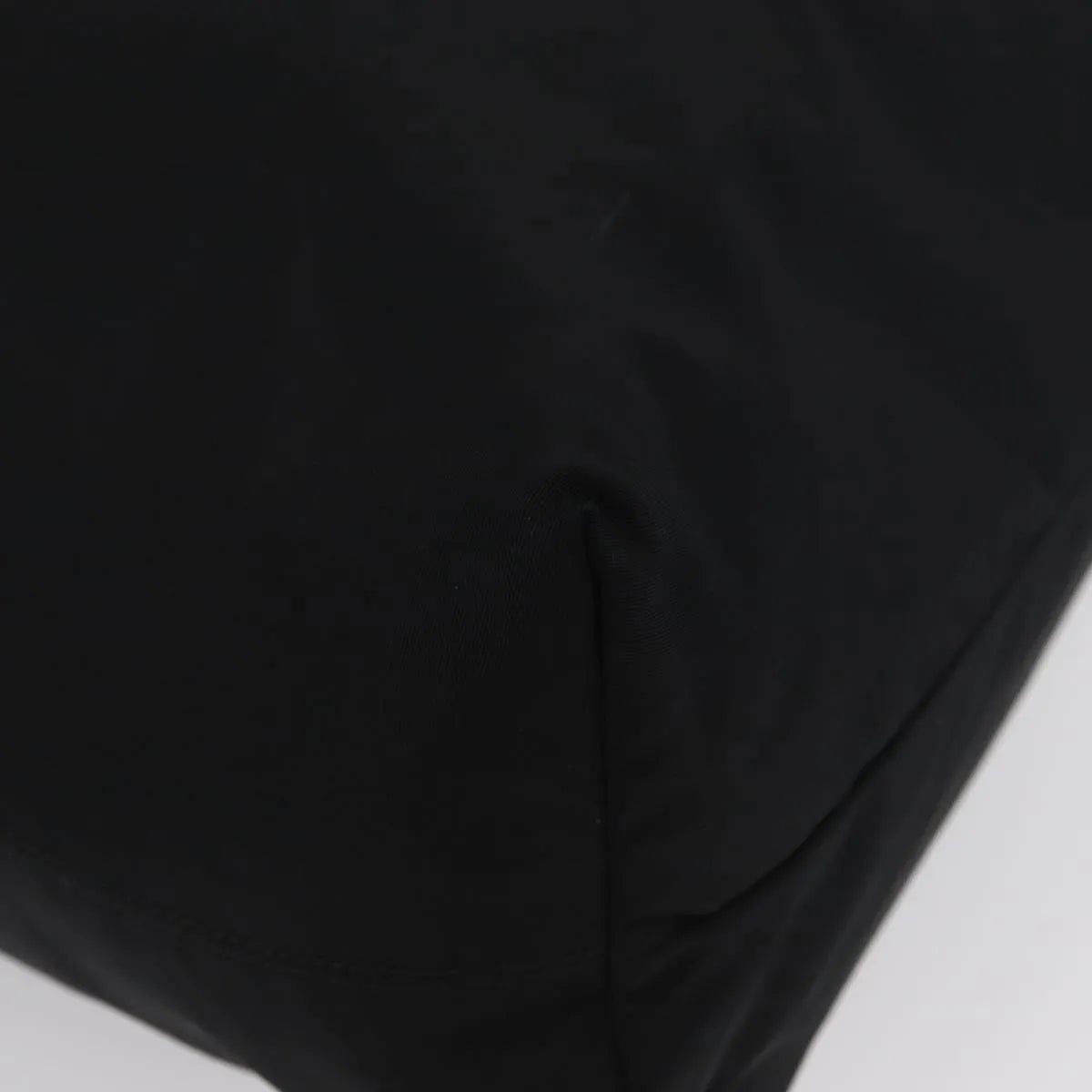 Celine Circle logo Nylon, Black, Nylon, Tote Bag