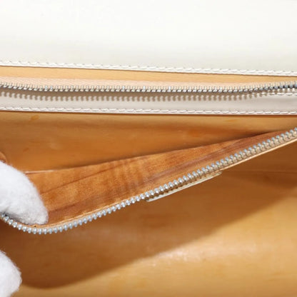 Celine Vintage Leather, Ecru, Leather, Shoulder Bag