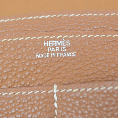 Hermes Dogon Duo Combined Leather, Brown, Leather, Wallet