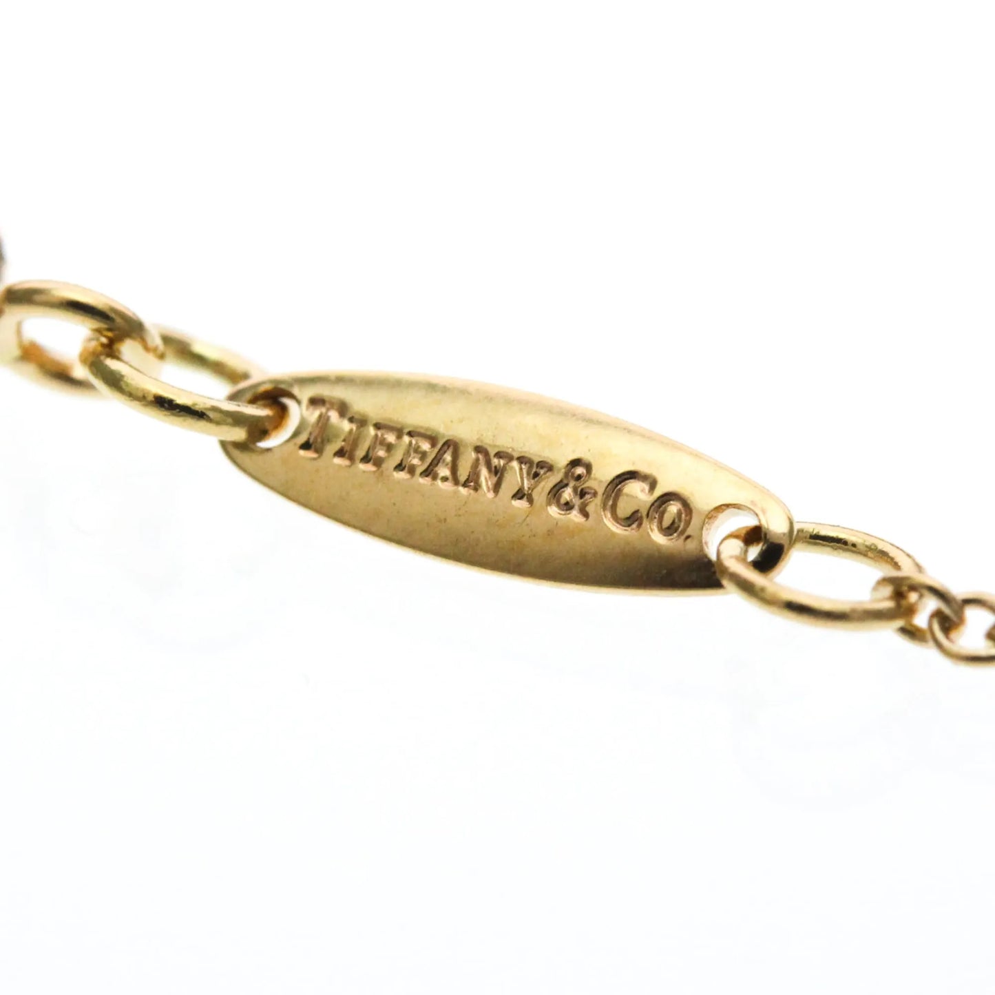 Tiffany & Co. Elsa Peretti Diamonds By The Yard 18K Rose Gold with Diamond, Gold, Pink Gold, Necklace