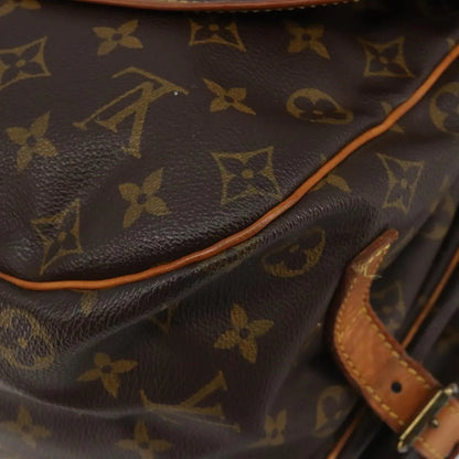 Louis Vuitton Saumur Monogram Canvas, Brown, Canvas, Shoulder Bag