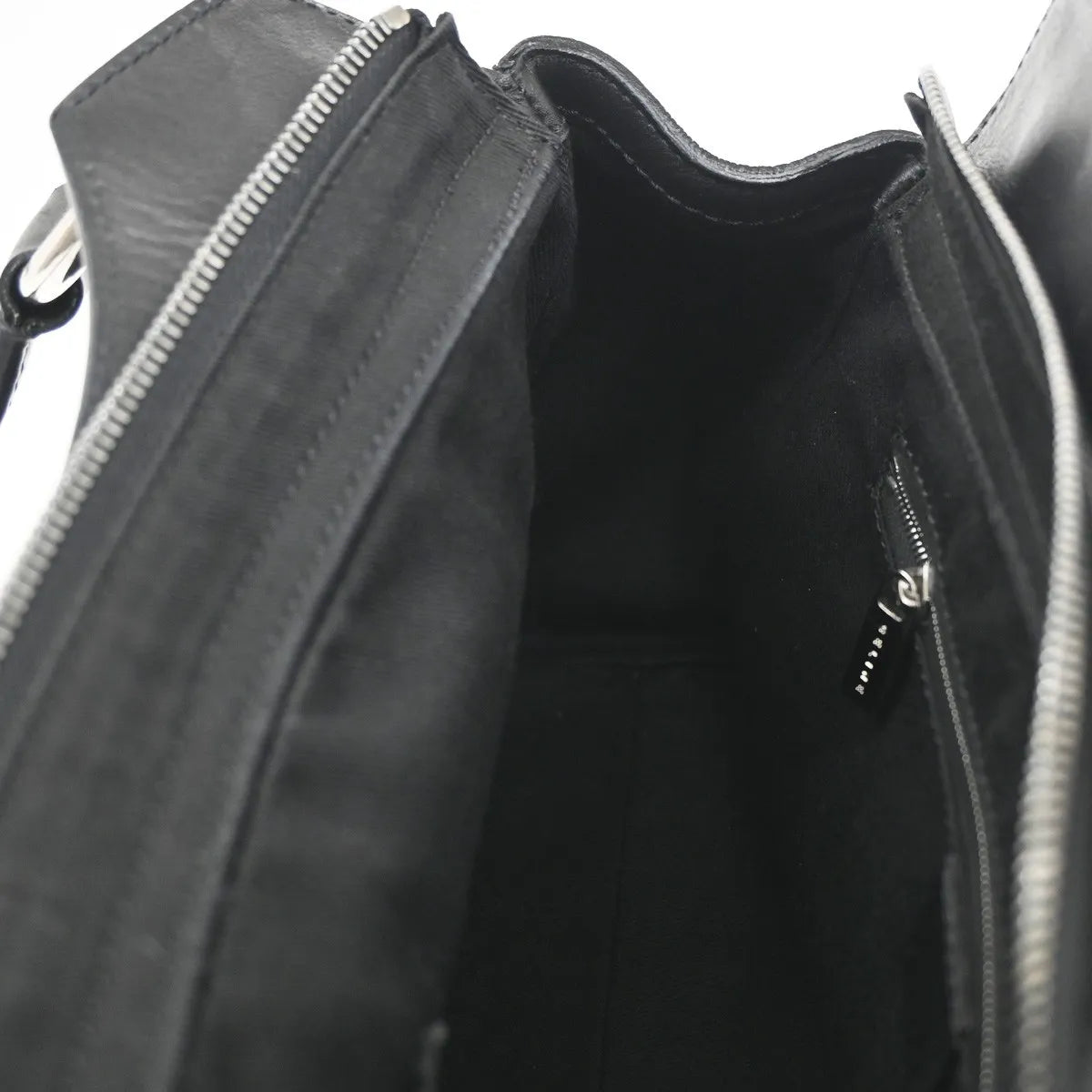 Celine C Macadam Suede, Black, Suede, Shoulder Bag