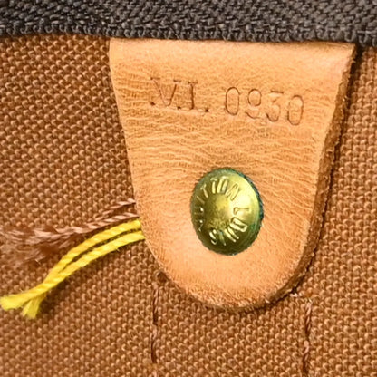 Louis Vuitton Keepall Bandouliere Monogram Canvas, Brown, Canvas, Travel Bag