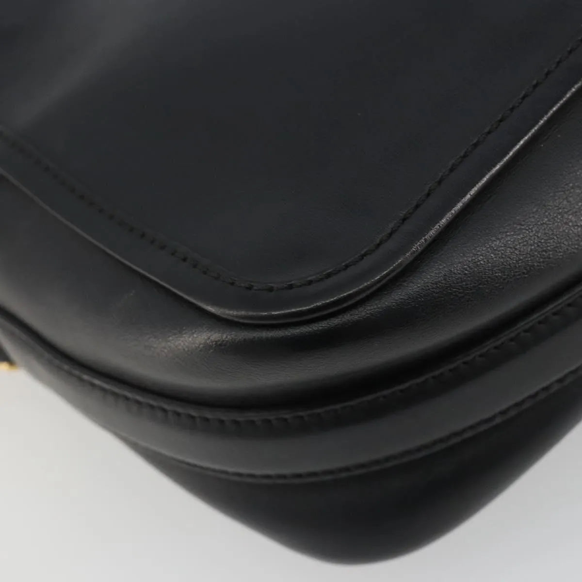 Fendi F is Fendi Camera Leather, Navy, Leather, Shoulder Bag
