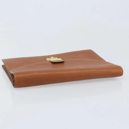 Gucci Vintage clutch Leather, Brown, Leather, Clutch