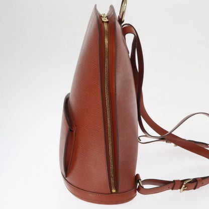 Louis Vuitton Gobelins Epi Leather, Brown, Leather, Backpack