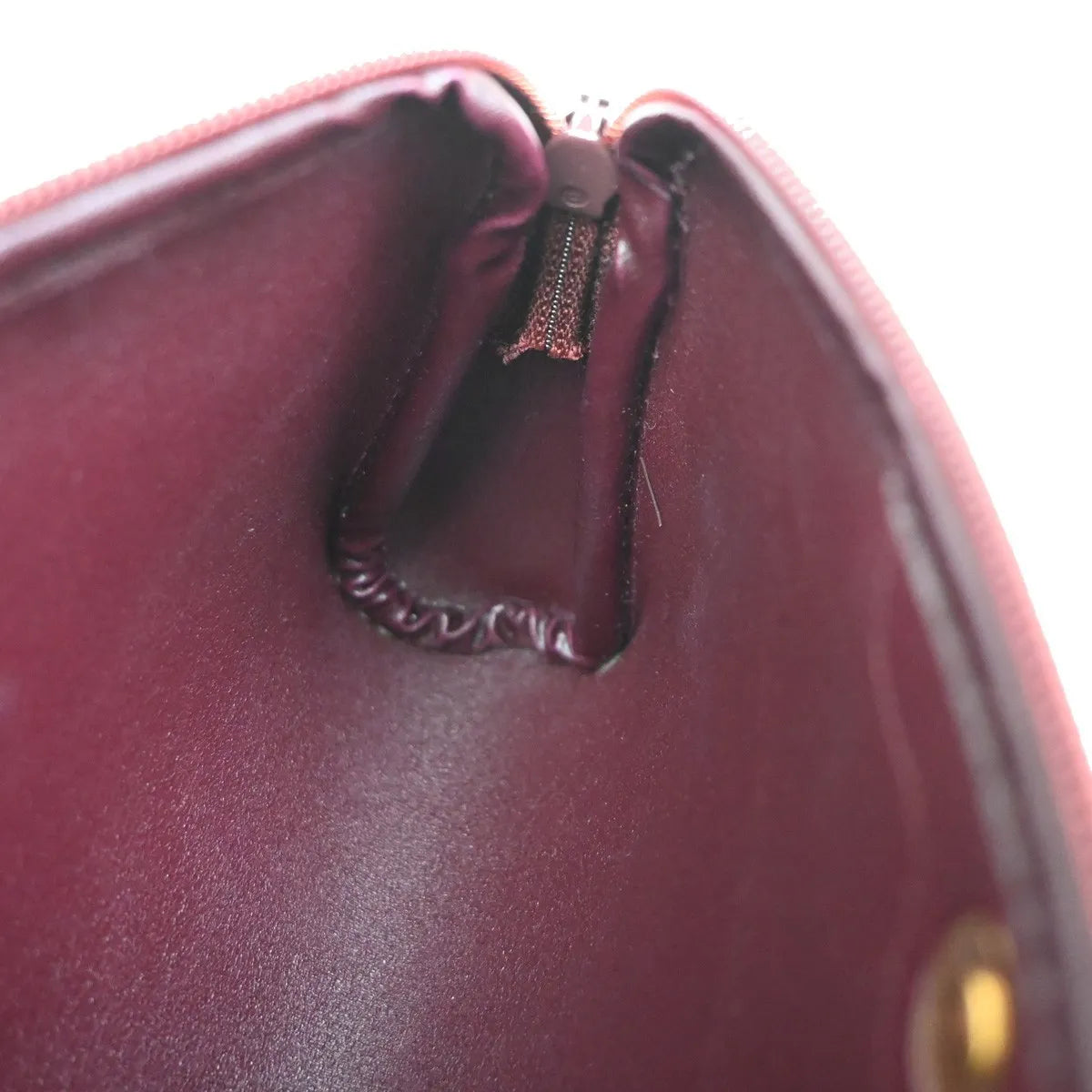 Christian Dior Vintage Trotter Canvas, Red, Canvas, Clutch