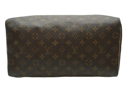 Louis Vuitton Speedy Monogram Canvas, Brown, Canvas, Handbag