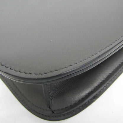Celine Classic Box Bag Smooth Leather, Gray, Leather, Shoulder Bag