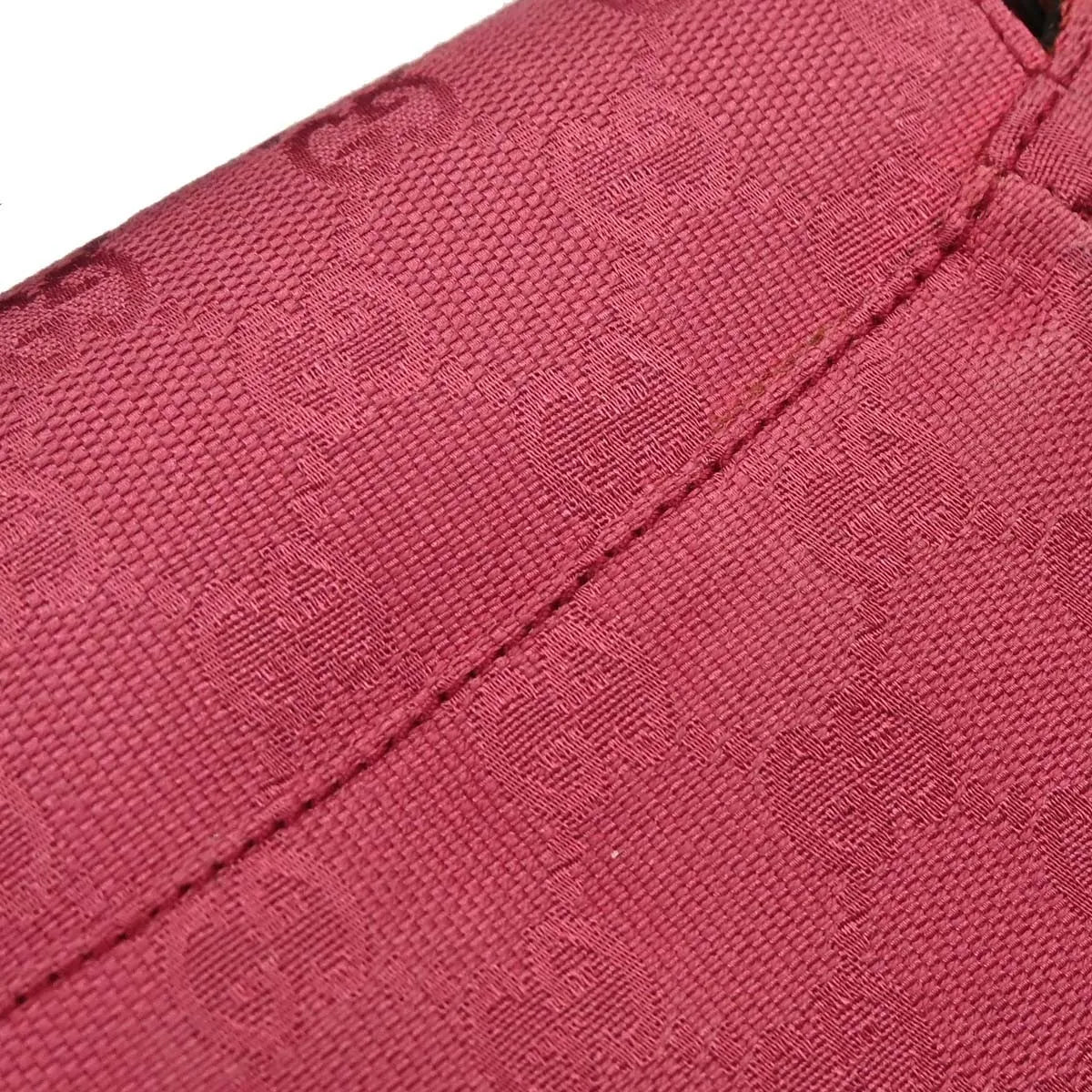 Gucci Horsebit Web Flap GG Canvas and white leather, Pink, Canvas, Shoulder Bag