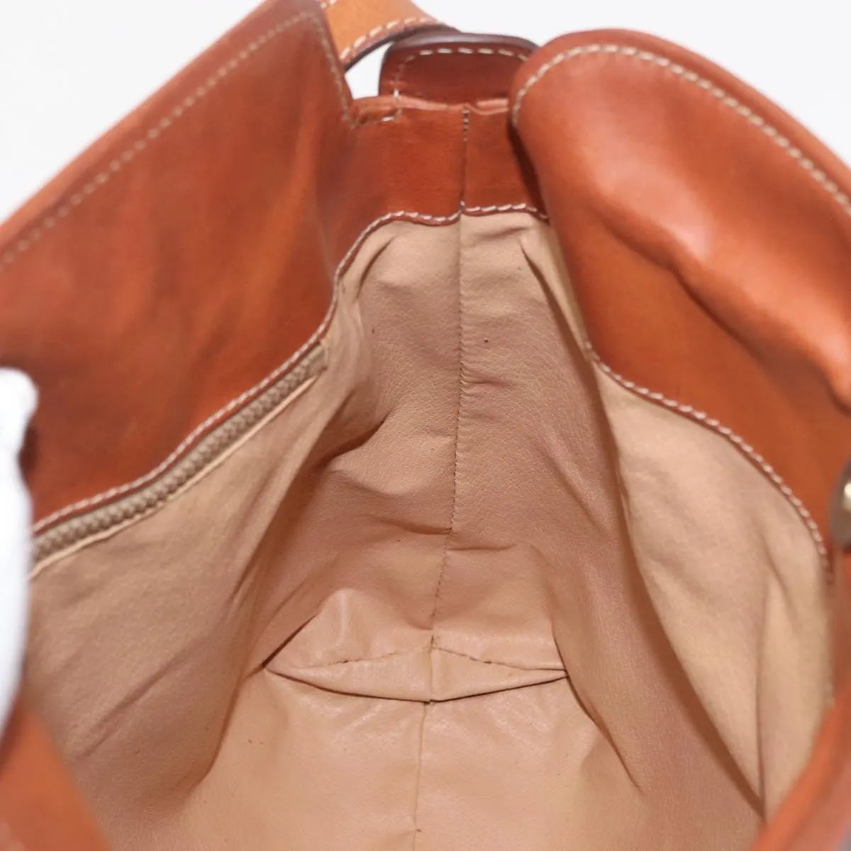 Celine Vintage Macadam Canvas and Leather, Brown, Canvas, Shoulder Bag