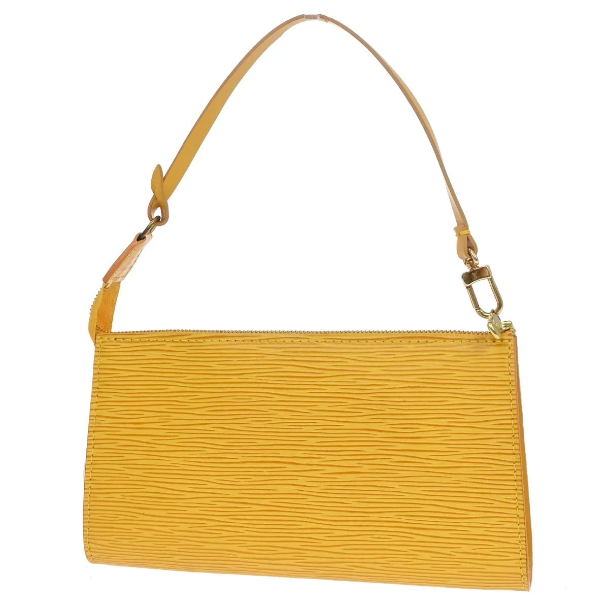 Louis Vuitton Pochette Accessoires NM Epi Leather, Yellow, Leather, Clutch
