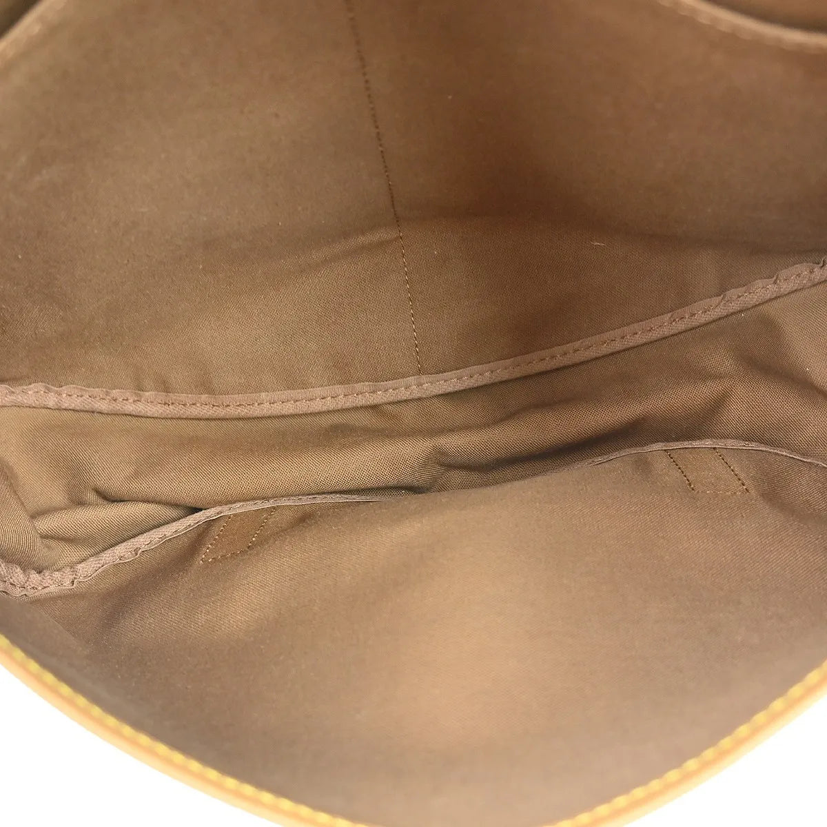 Louis Vuitton Saumur Canvas, Brown, Canvas, Shoulder Bag