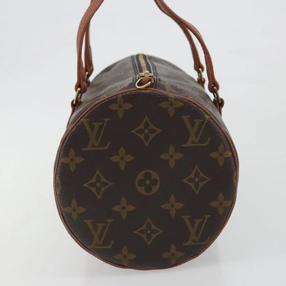 Louis Vuitton Papillon Monogram, Brown, Canvas, Handbag